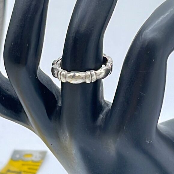 Sterling silver size 7:25 eternity band. Stamped and tested - Picture 1 of 6